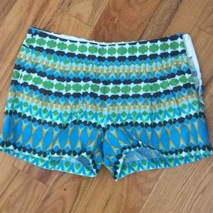 Jcrew patterned shorts